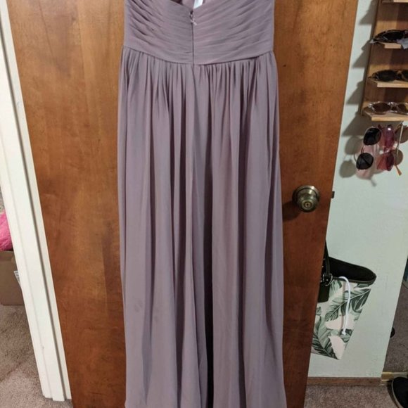Azazie Jada Dress Size 10 Dusk - Picture 2 of 4